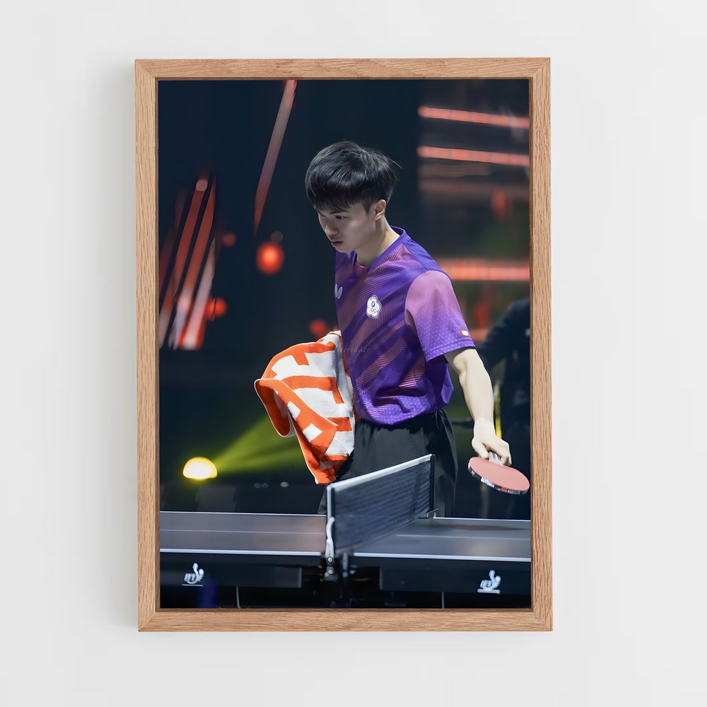 Poster Smash and Spin – affiche Tennis de table (vue 4)